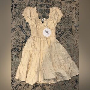 beige princess polly dress